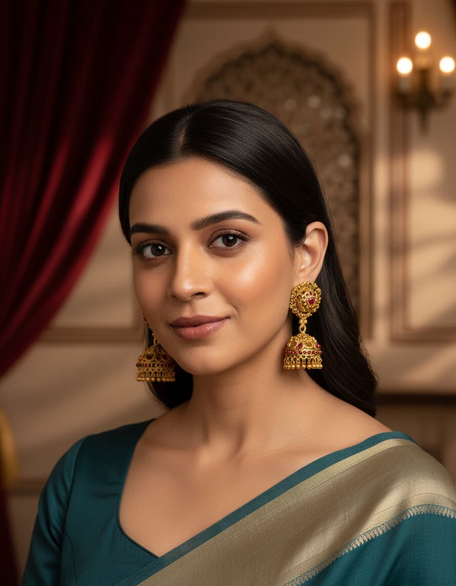 Premium Temple Jewellery Set