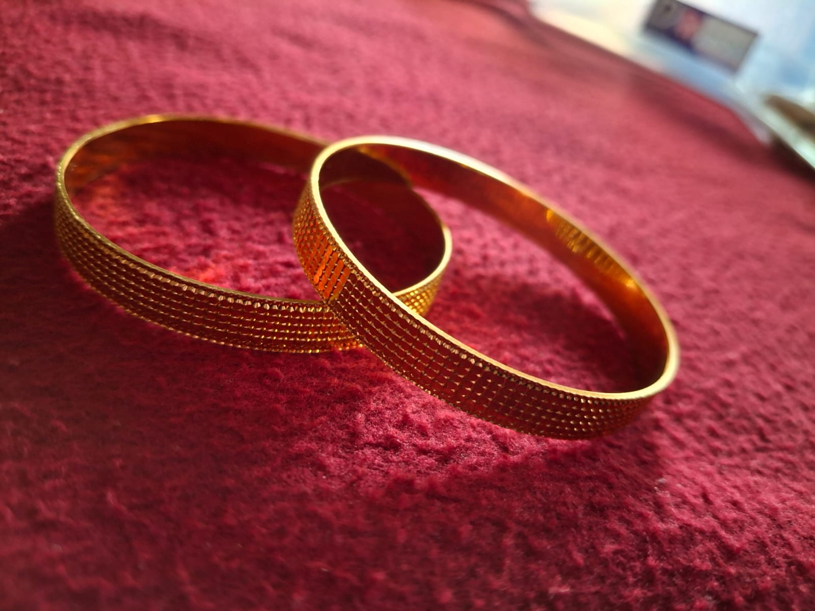 Elegant Gold Bangles
