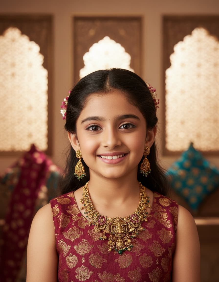 Lakshmi Necklace Set