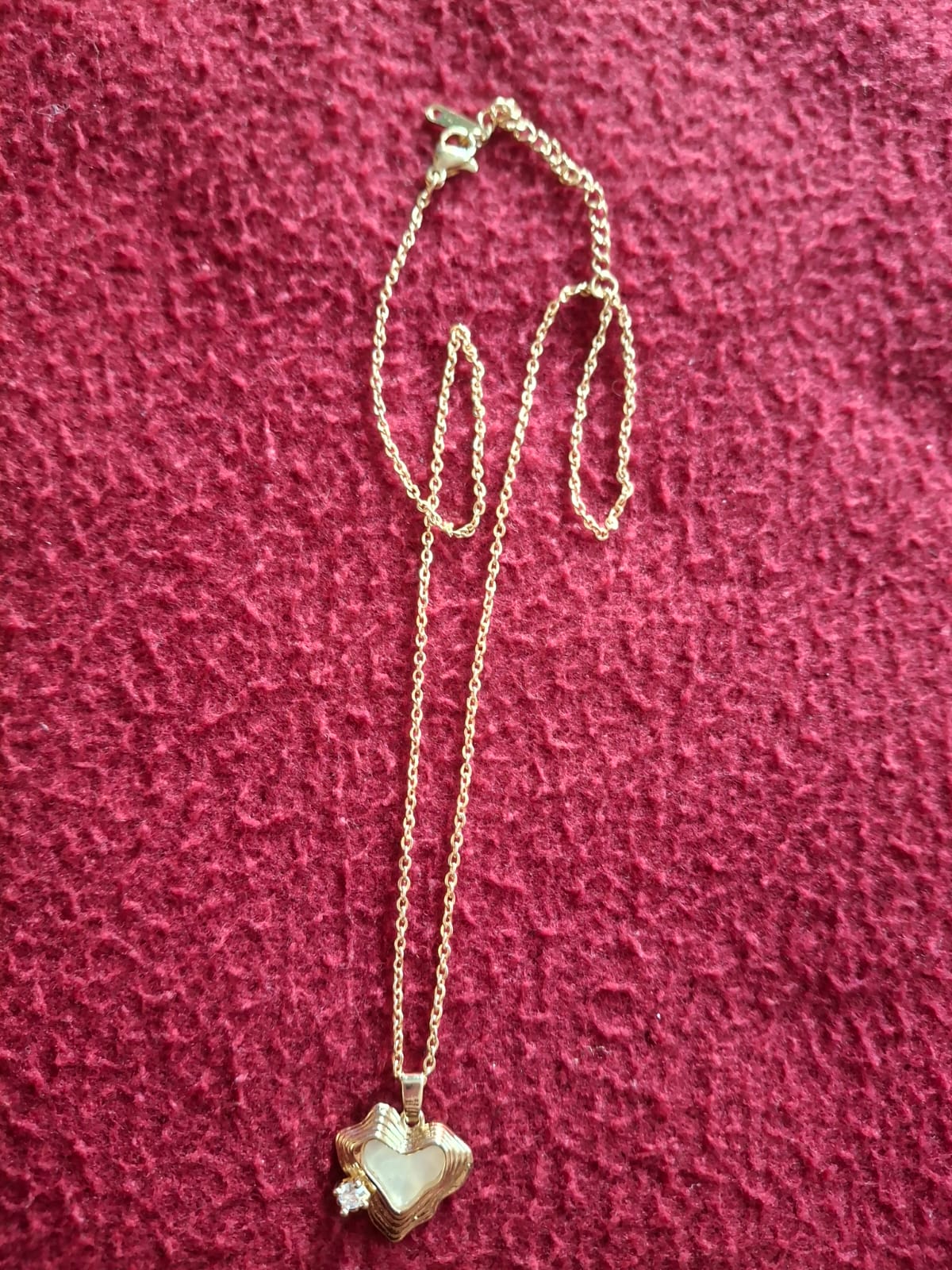 Moonlit Heart Necklace