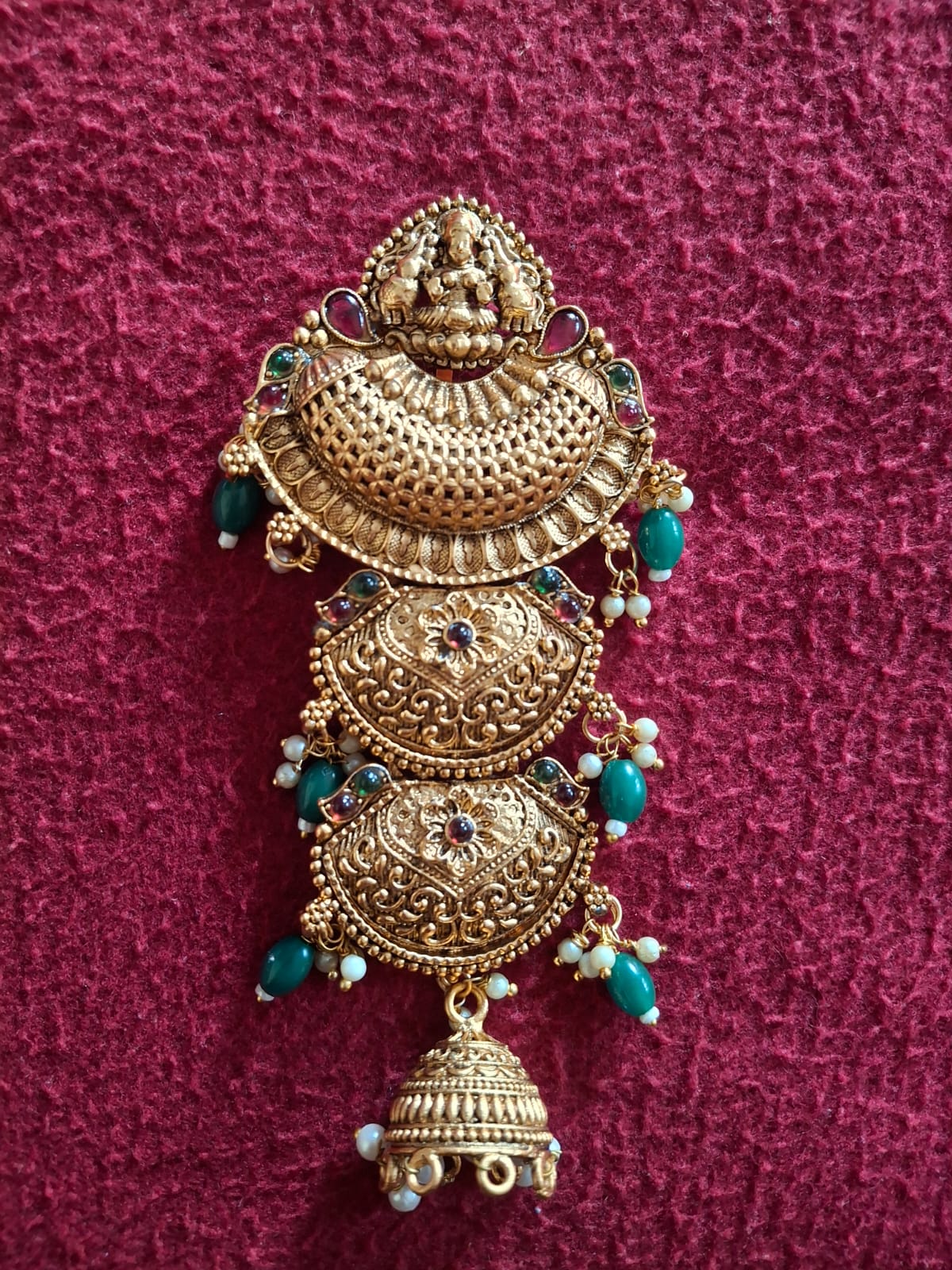 Lakshmi Jhumkha Hair Accessory